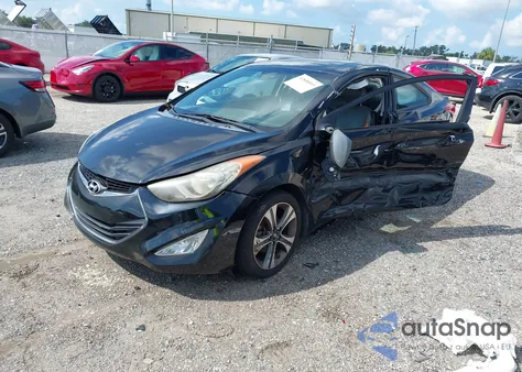 2013 Hyundai Elantra Se из США, поврежденный, VIN KMHDH6AE2DU015181